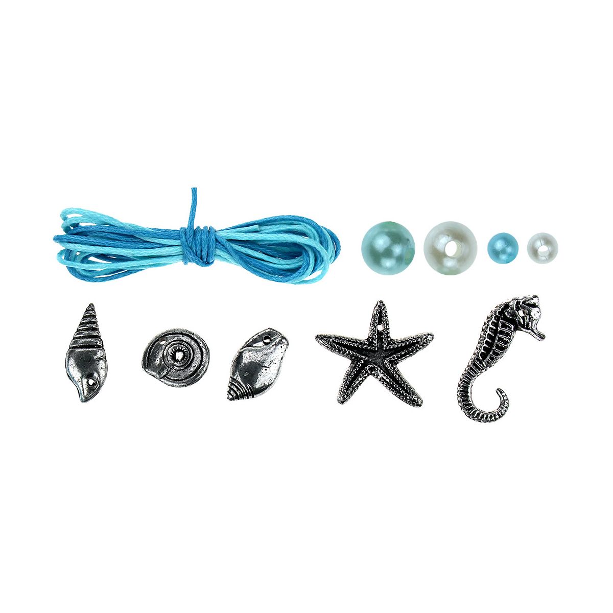 Perełki Titanum Craft-Fun Series zestaw do zrobienia biżuterii (BR230008-blue)