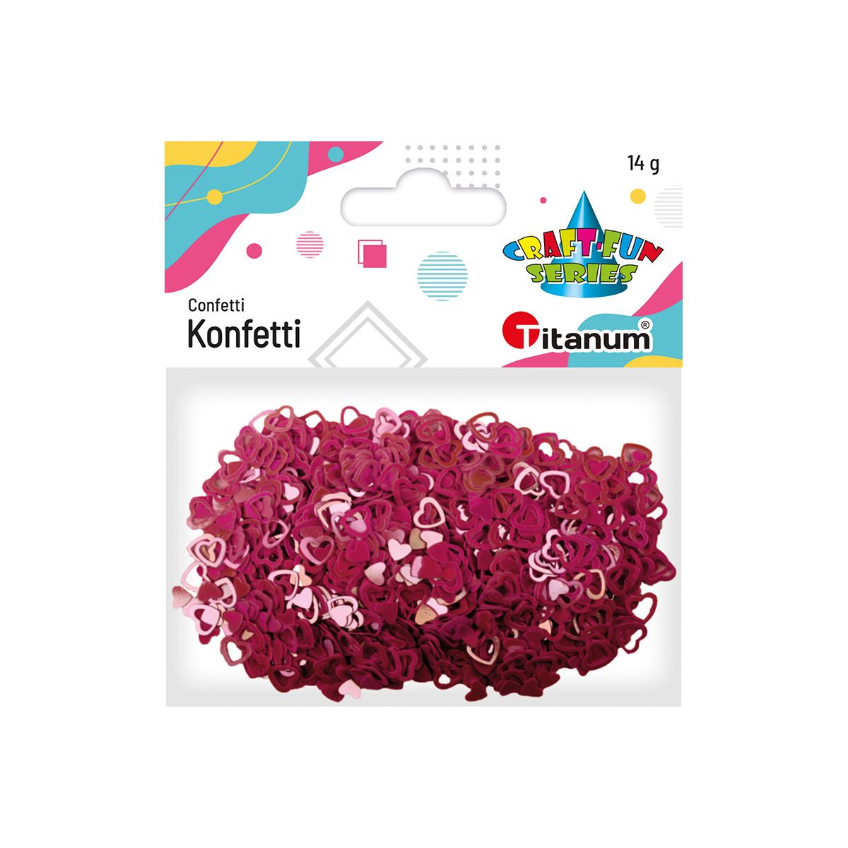 Konfetti Titanum Craft-Fun Series Serca