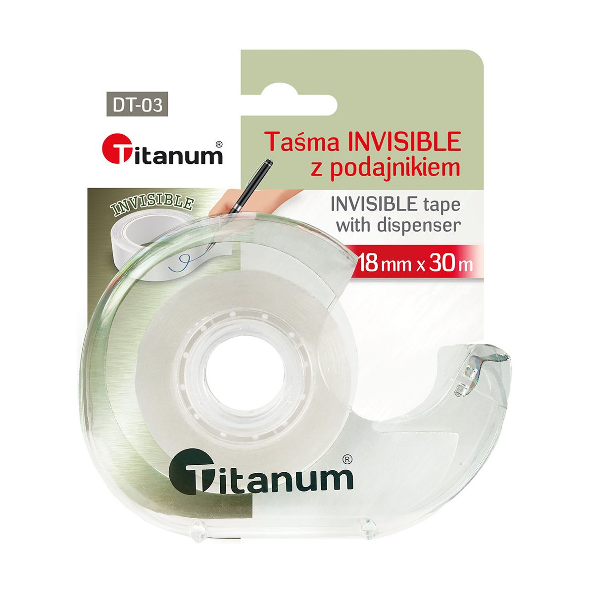 Podajnik do taśmy Titanum Invisible (DT-03)