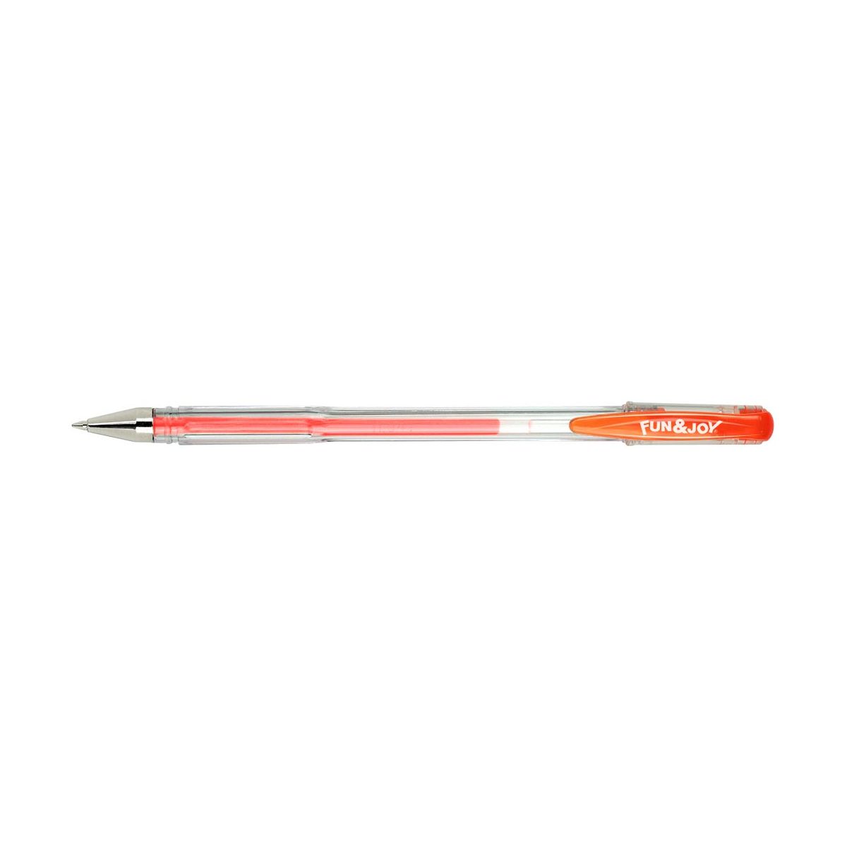 Długopis żelowy Fun&Joy fluorescencyjny mix 0,8mm (FJ-G06F)
