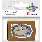 Ozdoba papierowa Titanum Craft-Fun Series notatki w pudełku (24XQ0501-17)